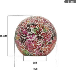 Glass Lamp Shade Pendant Light Handcrafted Mosaic Ceiling Light Shade For Pendant Lighting,decorative Hanging Lamp Shades - thumbnail 2