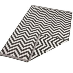 The Rugs Palma Indoor Outdoor Reversible Rug Durable Soft For Living Room In Black - thumbnail 5