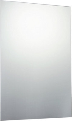 60 X 90Cm Rectangle Frameless Bathroom Mirror Wall Hanging Fittings Not Included - image 1
