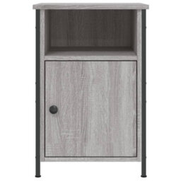 Berkfield Bedside Cabinet Grey Sonoma 40X42X60 Cm Engineered Wood - thumbnail 5