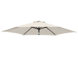 Rinse Bathrooms Cream Replacement Parasol Canopy Replacement Parasol Cover Fabric For Garden Umbrella 3M 8 Arm - thumbnail 1