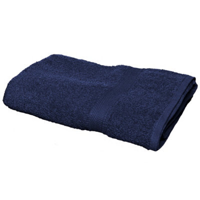 Towel City Luxury Range 550 Gsm - Bath Sheet (100 X 150Cm) Navy (One Size)