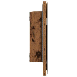 Walplus Bathroom Mirror Old Wood 80 X 8.5 X 37 Cm Engineered Wood - thumbnail 6