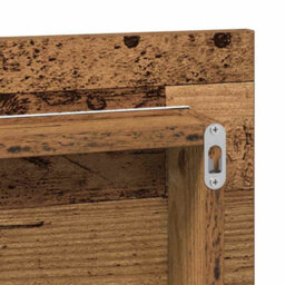 Walplus Bathroom Mirror Old Wood 80 X 8.5 X 37 Cm Engineered Wood - thumbnail 9