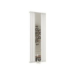 Ximax Fortuna Mirror Form1859W White Vertical 2387Btu Radiator, (W)590mm X (H)1800mm - thumbnail 2
