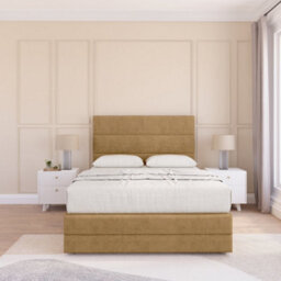 "Sloomy 4Ft6 California Naples Slate Bed Set With 2 Drawers & Footboard, Mattress & 54"" Headboard - Double" - thumbnail 2