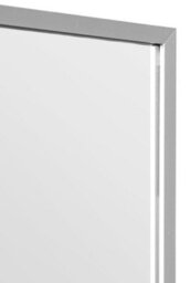 "Mirroroutlet Artus - Silver Aluminium Edged Wall Mirror 47"" X 31"" (120 Cm X 80 Cm)" - thumbnail 8
