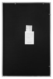 "Mirroroutlet Artus - Silver Aluminium Edged Wall Mirror 47"" X 31"" (120 Cm X 80 Cm)" - thumbnail 9