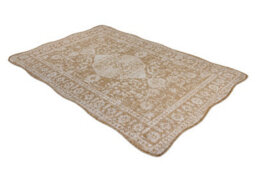 RugsX Organic 2762 Sisal Carpet Ornament, Frame Natural Ecru  Modern Irregular Shape 240X330 Cm - thumbnail 2