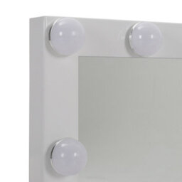 Living And Home Hollywood Vanity Mirror Makeup Mirror Touch Control Lighted Mirror With 13 Dimmable Light Bulbs 40X 52Cm - thumbnail 6