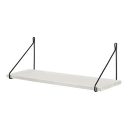 RB UK Shelf Depot White Pine Solid Wood Shelf Kit With Hanging Brackets (L)800mm (D)200mm, Pack Of 2 - thumbnail 2
