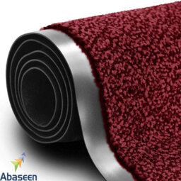 Abaseen Red 60X90 Cm Door Mat Heavy Duty Indoor Outdoor - thumbnail 4