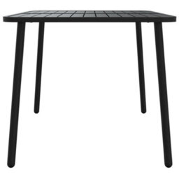 Berkfield Garden Table Anthracite 110X80X71 Cm Steel - thumbnail 4
