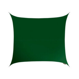 Kookaburra 2M Square Water Resistant Green Garden Patio Sun Shade Sail Canopy 96.5% Uv Block With Free Rope