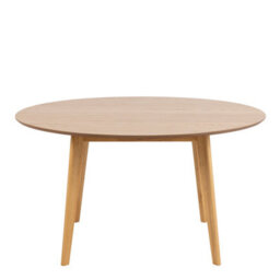 Furniture To Go Roxby Round Dining Table In Oak 140X76Cm - thumbnail 2