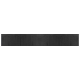 Berkfield Modern Rug Rectangular Grey60X400 Cm Bamboo
