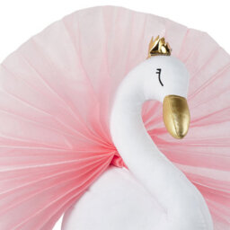 Beliani Kids Wall Decor Swan Odetta Cotton 32 Cm White - thumbnail 6