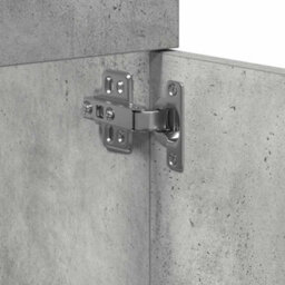Berkfield Bathroom Sink Cabinet Concrete Grey 41X38.5X46 Cm Engineered Wood - thumbnail 8