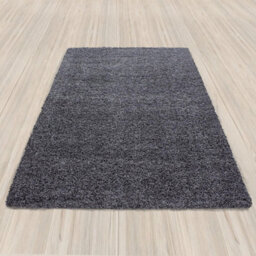 Uetian Luxurious Shaggy Rugs Soft Extra Thick Area Rugs Heavy 5Cm Dense Pile For Living Room Bedroom Hallway (Dark Grey 60 X 110) - thumbnail 4