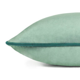 Paoletti Meridian Velvet Feather Rich Cushion - thumbnail 3