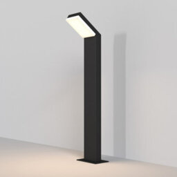 Luminosa Lighting Luminosa Maytoni Paso Outdoor Bollard Black 3000K Ip54 - thumbnail 1