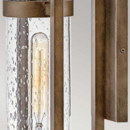 Luminosa Lighting Elstead Cordillera 1 Light Outdoor Wall Light Burnished Bronze Ip44 - thumbnail 4