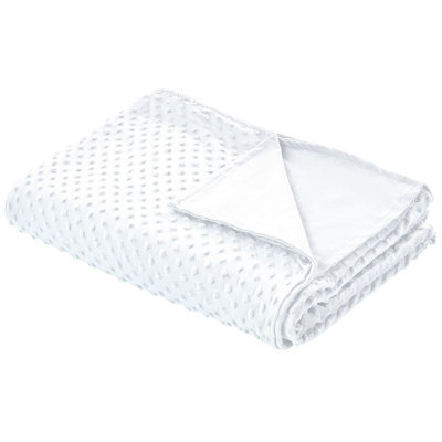 Beliani Weighted Blanket Cover 1000 Callisto 135 X 200 Cm White - image 1