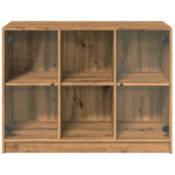 Berkfield Sideboard Artisian Oak 102X37X75.5 Cm Engineered Wood - thumbnail 4