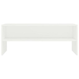 Vidaxl Tv Cabinet White 100X40X40 Cm Engineered Wood - thumbnail 4