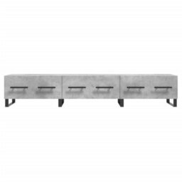 Walplus Tv Cabinet Concrete Grey 150X36X30 Cm Engineered Wood - thumbnail 5