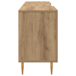 Berkfield Modern Tv Cabinet Artisan Oak 150 X 30 X 50 Cm Engineered Wood - thumbnail 7