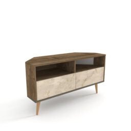 Decorotika Aura Tv Unit For Tvs Up To 55 Inch Travertine - thumbnail 6