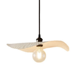 CGC Lighting Cgc Wanda Large 45Cm Paper Wave Easy Fit Lampshade - thumbnail 4