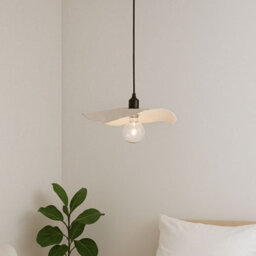 CGC Lighting Cgc Wanda Large 45Cm Paper Wave Easy Fit Lampshade - thumbnail 5