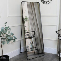 Melody Maison Black Free Standing Cheval Mirror 155Cm X 60Cm - thumbnail 5