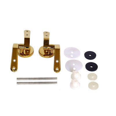 Fluidmaster 12 Piece Toilet Seat Hinges