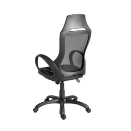 Angel Cerda Ergonomic Black Fabric Swivel Office Chair For Modern Workspaces - thumbnail 6