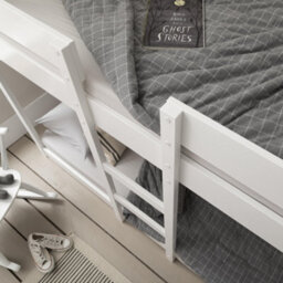 Nöa & Nani Noa & Nani Bunk Bed House Kids Solid Wood Cabin In White Sofie - thumbnail 3