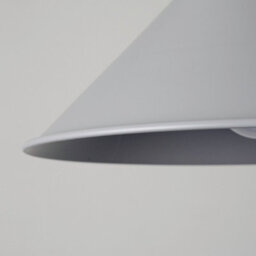 Valuelights Waywell Retro Style Metal Ceiling Light Shade In Gloss Grey Finish (D)30Cm - thumbnail 3