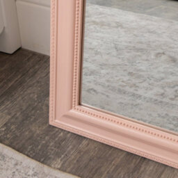 Melody Maison Full Length Pale Pink Leaner & Wall Mirror - 47Cm X 142Cm - thumbnail 3