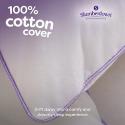 Slumberdown Comfy Cotton Firm Support 4 Pack Pillows - thumbnail 4