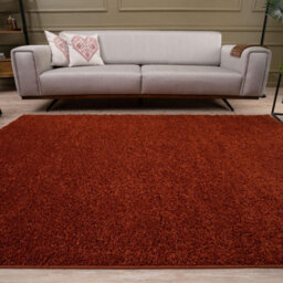 The Rugs Terra Soft Plain Design Fluffy Shaggy Rugs And Runners High Pile Living Room Kitchen Hallway 380 - thumbnail 9