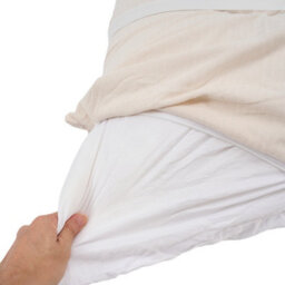 Living And Home Off-White, Removable And Washable Chenille Cushion Headboard Pillow, 150Cm W X 60Cm H - thumbnail 7