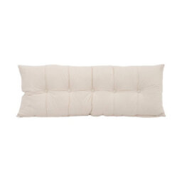 Living And Home Off-White, Removable And Washable Chenille Cushion Headboard Pillow, 150Cm W X 60Cm H - thumbnail 4