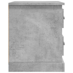 Berkfield Bedside Cabinets 2 Pcs Concrete Grey 39X39X47.5 Cm Engineered Wood - thumbnail 9