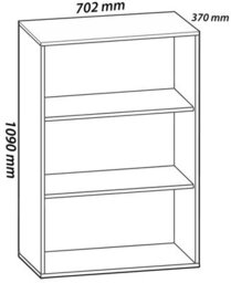 Vcm Large Shoe Cabinet Shoe Rack Lona 5 - thumbnail 4