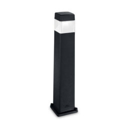 Ideal Lux Luminosa Elisa 1 Light Outdoor Bollard Light Black Ip44