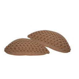 Artisan Furniture Solid Wood Myra Cushion Set Of 2 - Coffee - thumbnail 3