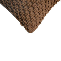 Artisan Furniture Solid Wood Myra Cushion Set Of 2 - Coffee - thumbnail 7