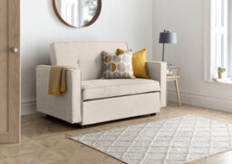 Bedmaster Troy Natural 2 Seater Sofa Bed - thumbnail 2